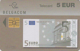 Télécarte à Puce De Belgique - Monnaie /  BILLET De BANQUE - Banknote Chip  Phonecard Coin - 24 - Francobolli & Monete