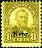 US #677 Mint Never Hinged 8c Grant Nebr. Overprint From 1929 - Ongebruikt