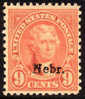 US #678 Mint Never Hinged 9c Jefferson Nebr. Overprint From 1929 - Ungebraucht