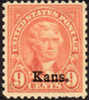 US #667 XF Mint Hinged 9c Jefferson Kans. Overprint From 1929 - Ungebraucht