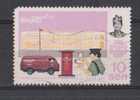 Brunai 1983 Used Hinged, World Communication Year, Letter Box, Mail, Aurtomobile, Transport - Brunei (...-1984)
