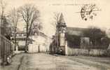 CPA - 78 - CROISSY - La Grande Rue Et L'Ancienne église - 917 - Croissy-sur-Seine