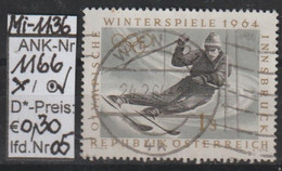 1963 - ÖSTERREICH - SM A.Satz  "IX. Olymp. Winterspiele; Innsbruck" S 1 Mehrf.-  O  Gestempelt  - S.Scan  (1166o 05  At) - Usati