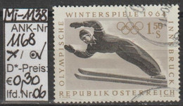 1963 - ÖSTERREICH - SM A.Satz  "IX. Olymp. Winterspiele; Innsb." S 1,50 Mehrf. - O Gestempelt - S.Scan (1168o 06-23 At) - Gebruikt