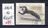 11.11.63 -  SM A. Satz  "IX. Olymp. Winterspiele In Innsbruck" -  O  Gestempelt - Siehe Scan (1168o 07) - Oblitérés