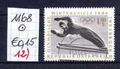 11.11.63 - SM A. Satz  "IX. Olymp. Winterspiele In Innsbruck" -  O  Gestempelt  - Siehe Scan (1168o 12) - Used Stamps