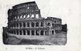 8494     Italia     Roma     Il  Colosseo   VG  1912 - Kolosseum