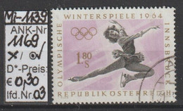 1963 - ÖSTERREICH - SM A.Satz  "IX. Olymp. Winterspiele; Innsbruck" S 1,80 Mehrf. - O  Gestempelt - S.Scan (1169o 03 At) - Gebruikt