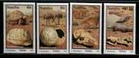 NAMIBIA 1995 MNH Stamp(s) Fossils 789-792 #13207 - Fossili