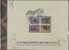 Pictorial Taiwan 1992 Endangered Mammals Stamps Otter Bat Leopard Bear Fauna - Ongebruikt