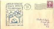 US - 2 - LA SALLE COUNTY STAMP CLUB - COMM CACHETED 1933 COVER FROM OTTAWA ILL - Schmuck-FDC