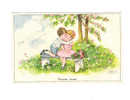 SCENE ROMANTIQUE  D´ENFANTS   HANNES PETERSEN - - Petersen, Hannes