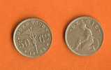 BELGIUM 1922-1939 50 Centimes KM88  Dutch - 50 Cents