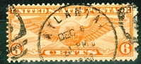 1934 6 Cent Air Mail Issue #C19 - 1a. 1918-1940 Afgestempeld