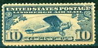 1927 10 Cent Air Mail Issue #C10 - 1a. 1918-1940 Usados