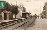 CPA - 78 - TRAPPES - La Gare - Les Quais - 956 - Trappes