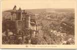 VIANDEN - Les Ruines Et Partie De La Ville Haute - Vianden