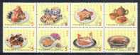 1999 Chinese Gourmet Food Stamps Cuisine Lobster Chicken Language Lobster - Schalentiere