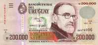 ® URUGUAY: 200000 Nuevos Pesos (1992) UNC - Uruguay