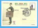 ROMANIA Postal Stationery Postcard 1998. Bucharest Postman - U.P.U.