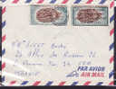 NOUVELLE CALEDONIE - PA114 (paire) Obli Lettre - Lettres & Documents