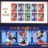 France Walt Disney Mickey Minnie Donald Booklet Carnet 2004 ** - Cómics