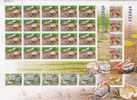 2004 Taiwan Crab Stamps Sheets Fauna Mud Wetland - Crustacés