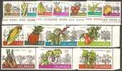 UGANDA - 1975 Crops Set Of 14 Overprinted Liberation. Scott 227-40. MNH ** - Uganda (1962-...)