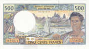 Polynésie Française - 500 FCFP - U.012 / 2010 / Signatures Severino-Redouin-Cornaill E - Neuf  / Jamais Circulé - French Pacific Territories (1992-...)