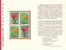 Folder Taiwan 1985 Mother Flower Stamps - Carnation Day-lily Flora Plant - Ungebraucht