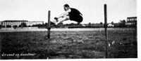 LE SAUT EN HAUTEUR  CARTE 1/2 FORMAT - Atletiek