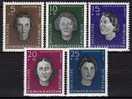 Gedenkstätte KZ Ravensbrück 1959 DDR 715/9 ** 1€ Frauen Als Opfer Der NS-Zeit T.Klose Käthe Niederkirchner Stamp Germany - Muttertag