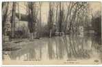 Carte Postale Ancienne Bougival - Crue De La Seine. Le 1er Février 1910 - Catastrophes, Inondations - Bougival