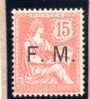 FRANCE : TP N° 2 * - Military Postage Stamps