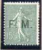 FRANCE : TP N° 3 * - Military Postage Stamps