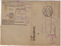 GUERRE 14/18 - CARTE LETTRE MILITAIRE  (FELDPOSTBRIEF)  - 1917 - 54° Division D'infanterie - Feldpost (postage Free)