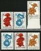 ● BULGARIA 1986 - FIORI -  N. 3023 / 25 Usati , Serie Compl. - Cat. ? € - Lotto N. 677 /99 - Usati