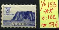 Norge 1930  Nord Cape   Grosse Valeur      Yv 153**   Cote 162 Euros - Unused Stamps