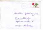 GOOD FINLAND Postal Cover 2006 - Good Stamped: Flower - Storia Postale