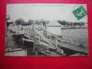 CPA-33-GIRONDE-PAUILLAC-LE PONTON DES BATEAUX A VAPEUR -VOYAGEE 1909 - PHOTO RECTO /VERSO - Pauillac