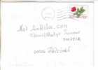 GOOD FINLAND Postal Cover 2008 - Good Stamped: Flower - Brieven En Documenten