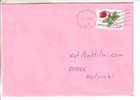 GOOD FINLAND Postal Cover 2008 - Good Stamped: Flower - Lettres & Documents