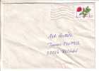 GOOD FINLAND Postal Cover 2008 - Good Stamped: Flower - Brieven En Documenten