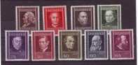 AUTRICHE LES GRANDS MEDECINS - Unused Stamps