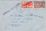 1290. Carta Aerea Special Delivery HOLLINS COLLEGE (Virginia) 1941 - Brieven En Documenten