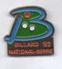 Billard National De Berre 92 - Billard