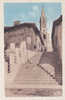 DPT 82 @ CPSM Vers 1945 -1950 @ MONCLAR DE QUERCY  @ Vieille Rue Et Clocher @ - Montclar De Quercy