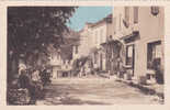 DPT 82 @ CPSM Vers 1945 -1950 @ MONCLAR DE QUERCY  @ Promenade @ Animée ! Bureau De Tabac @ - Montclar De Quercy