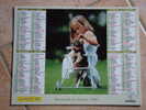 Calendrier ALMANACH Du Facteur PTT - 2004 - Enfants & Animaux - OBERTHUR - Aisne 02 - Très Bon état - Grand Format : 2001-...