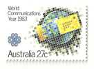 Australie, Year 1983, SG 887, World Communication Year , MNH/PF - Ungebraucht